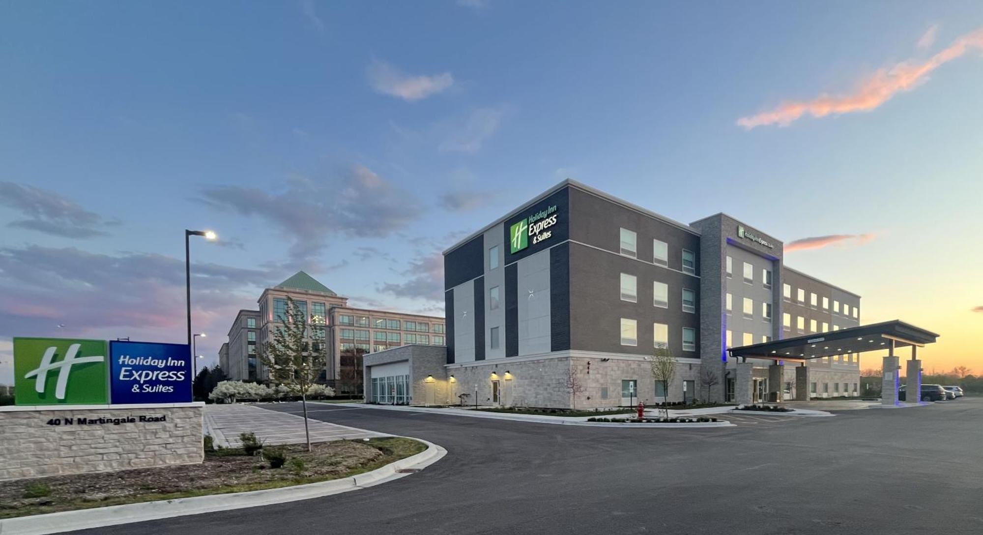 Holiday Inn Express & Suites Chicago Schaumburg By Ihg Eksteriør billede